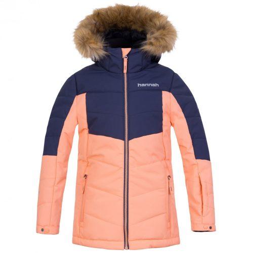 Dětská zimní bunda Hannah Leane Jr Dětská velikost: 110-116 / Barva: růžová/modrá
