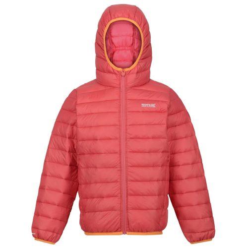 Dětská zimní bunda Regatta Jnr Hooded Marizion Dětská velikost: 135-140 / Barva: růžová