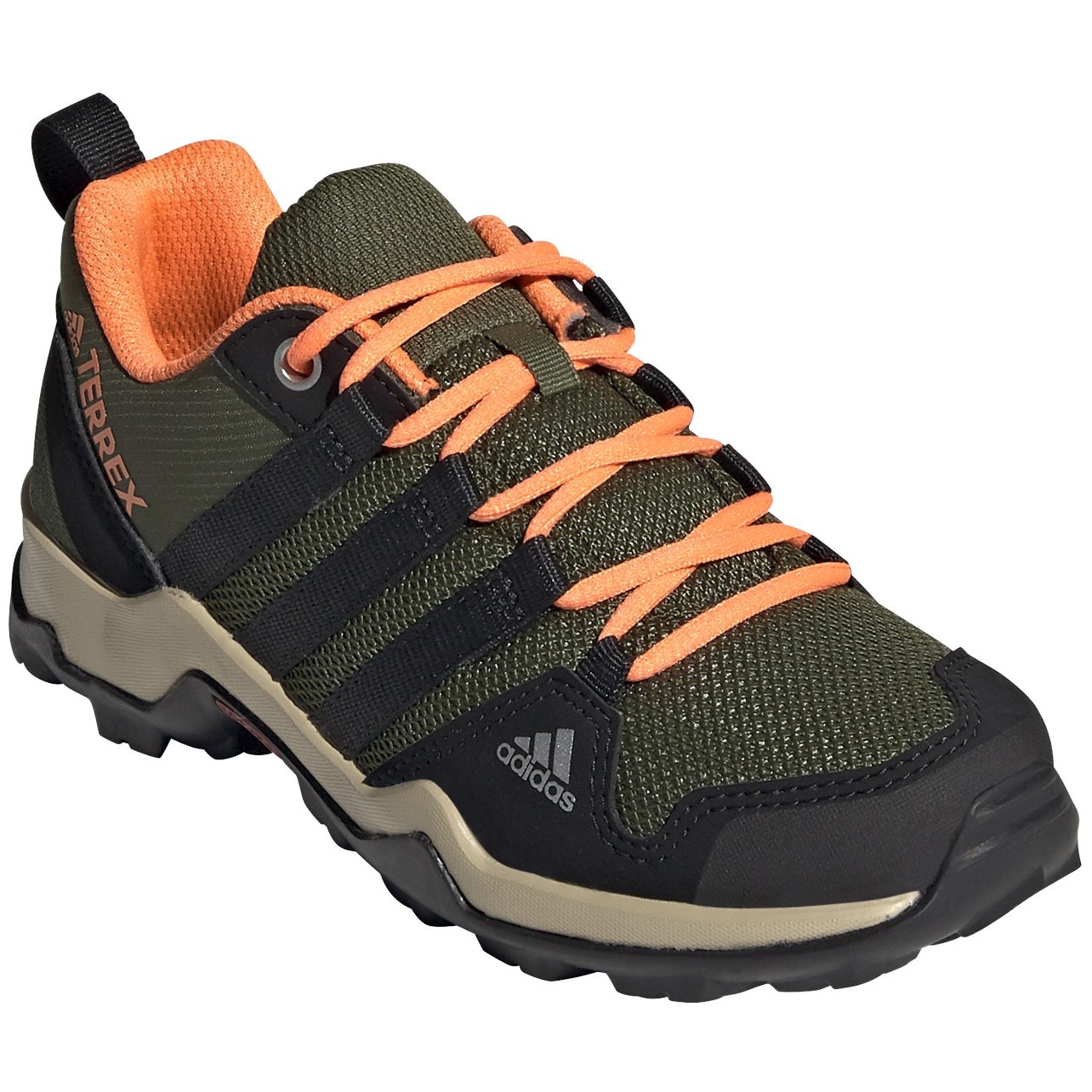 Dětské boty Adidas Terrex Ax2R K Velikost bot (EU): 28 / Barva: hnědá