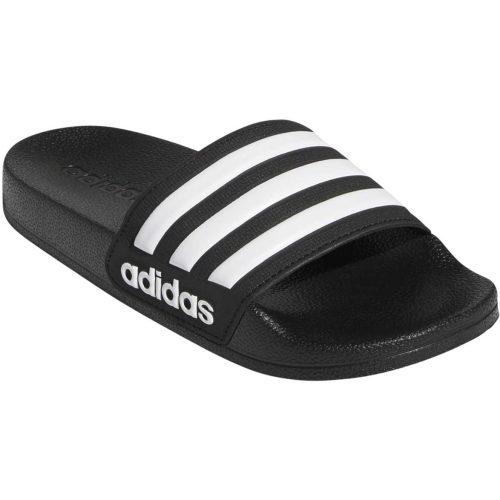 Dětské pantofle Adidas Adilette Shower K Velikost bot (EU): 34 / Barva: černá/bílá