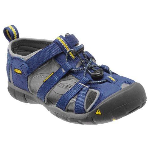Dětské sandály Keen Seacamp II CNX JR Velikost bot (EU): 34 / Barva: modrá/šedá