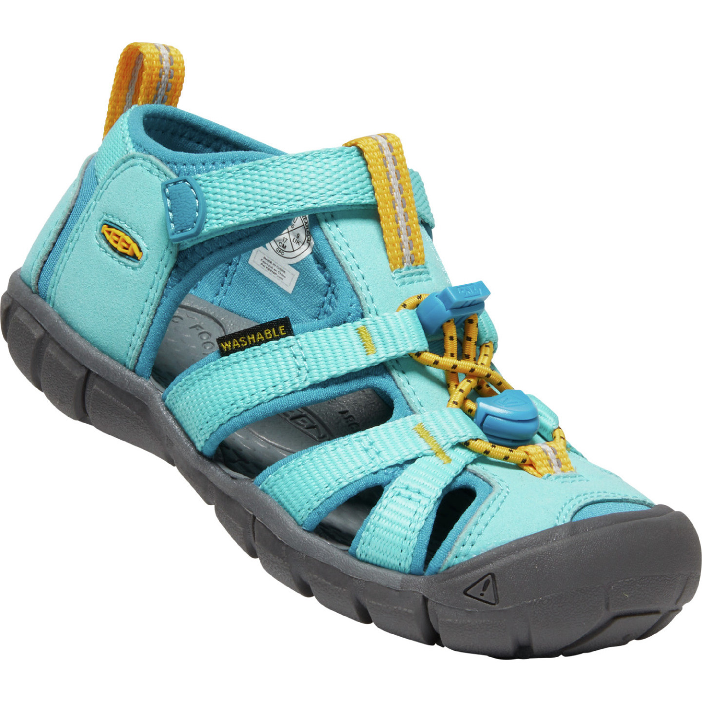 Dětské sandály Keen Seacamp II CNX K Velikost bot (EU): 25-26 / Barva: hnědá/modrá