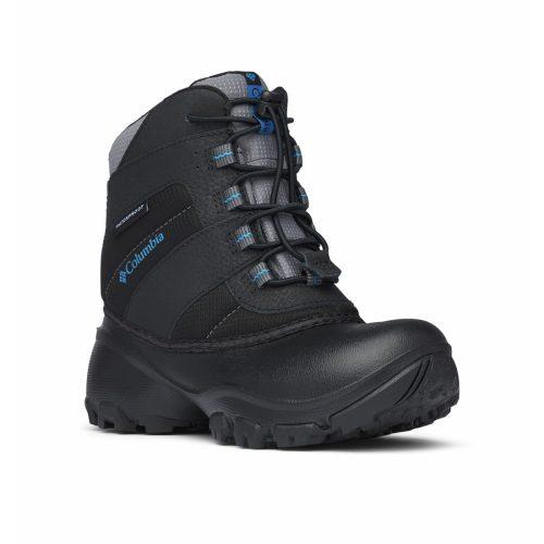 Dětské zimní boty Columbia Youth Rope Tow™ III Waterproof Velikost bot (EU): 35 / Barva: černá