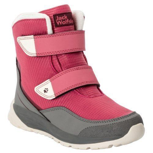 Dětské zimní boty Jack Wolfskin Polar Bear Texapore High Vc K Velikost bot (EU): 37 / Barva: růžová
