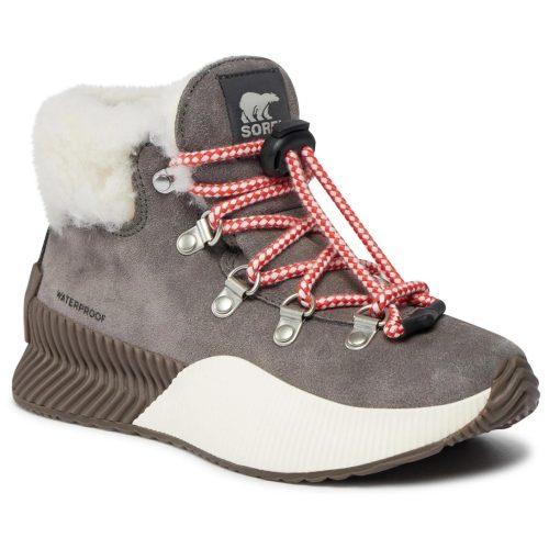 Dětské zimní boty Sorel YOUTH OUT N ABOUT™ CONQUEST WP Velikost bot (EU): 34 / Barva: šedá