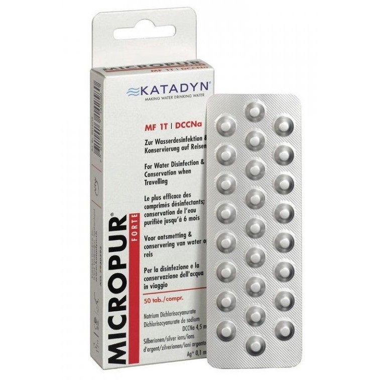 Dezinfekční tablety Katadyn Micropur Forte MF 1T (2021)
