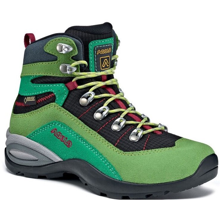 Juniorské boty Asolo Enforce GV JR Dětské velikosti bot: 37 / Barva: zelená