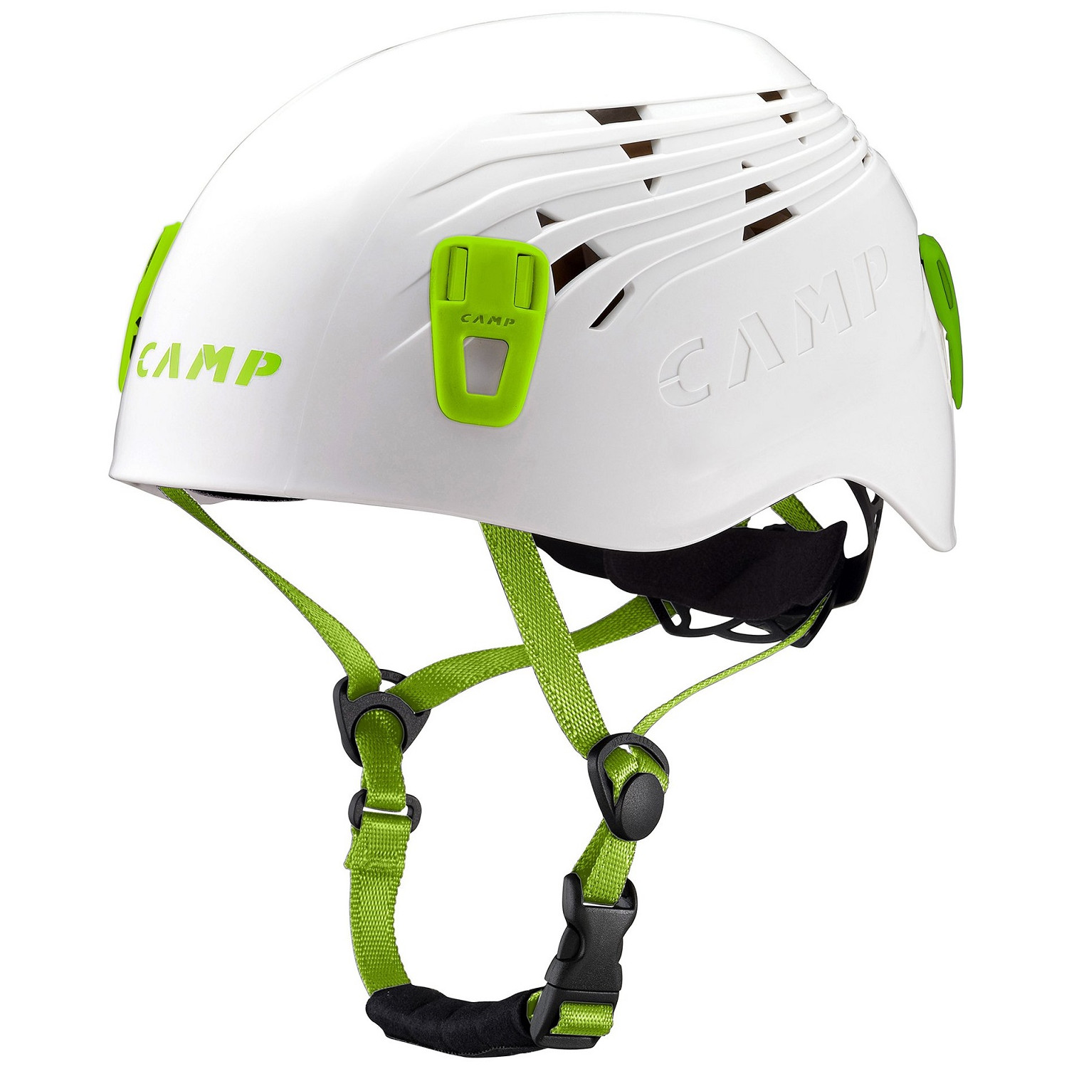 Lezecká helma Camp Titan Velikost helmy: 54-62 / Barva: bílá/zelená