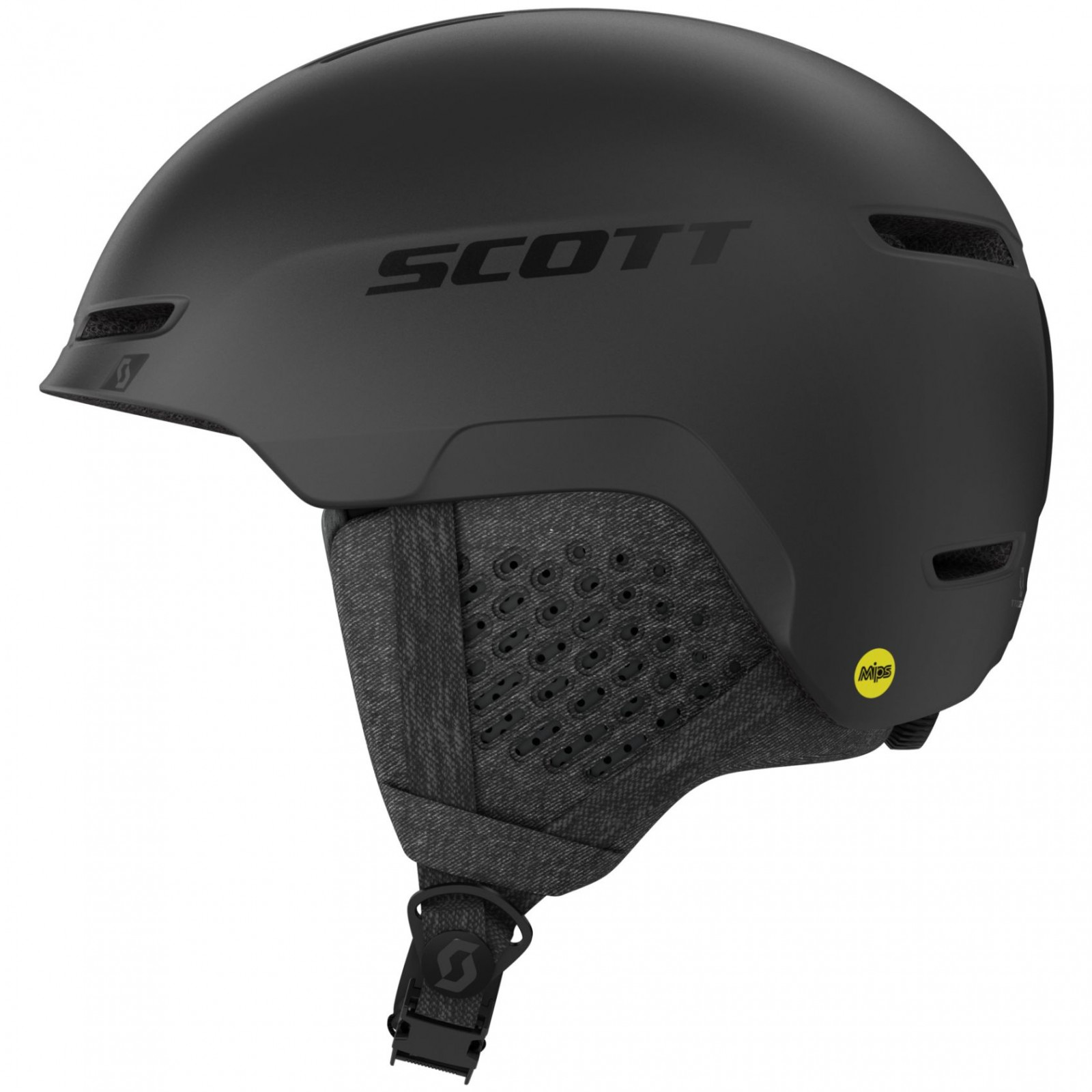 Lyžařská přilba Scott Track Plus Velikost helmy: 59-61 cm / Barva: černá