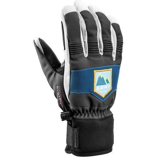 Lyžařské rukavice Leki Patrol 3D Junior 2.0 Velikost rukavic: 6 / Barva: černá/modrá