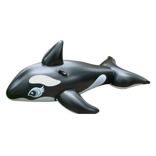 Nafukovací kosatka Intex Whale RideOn 58561NP Barva: černá
