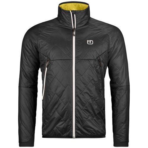 Pánská bunda Ortovox Swisswool Piz Vial Jacket M Velikost: M / Barva: černá