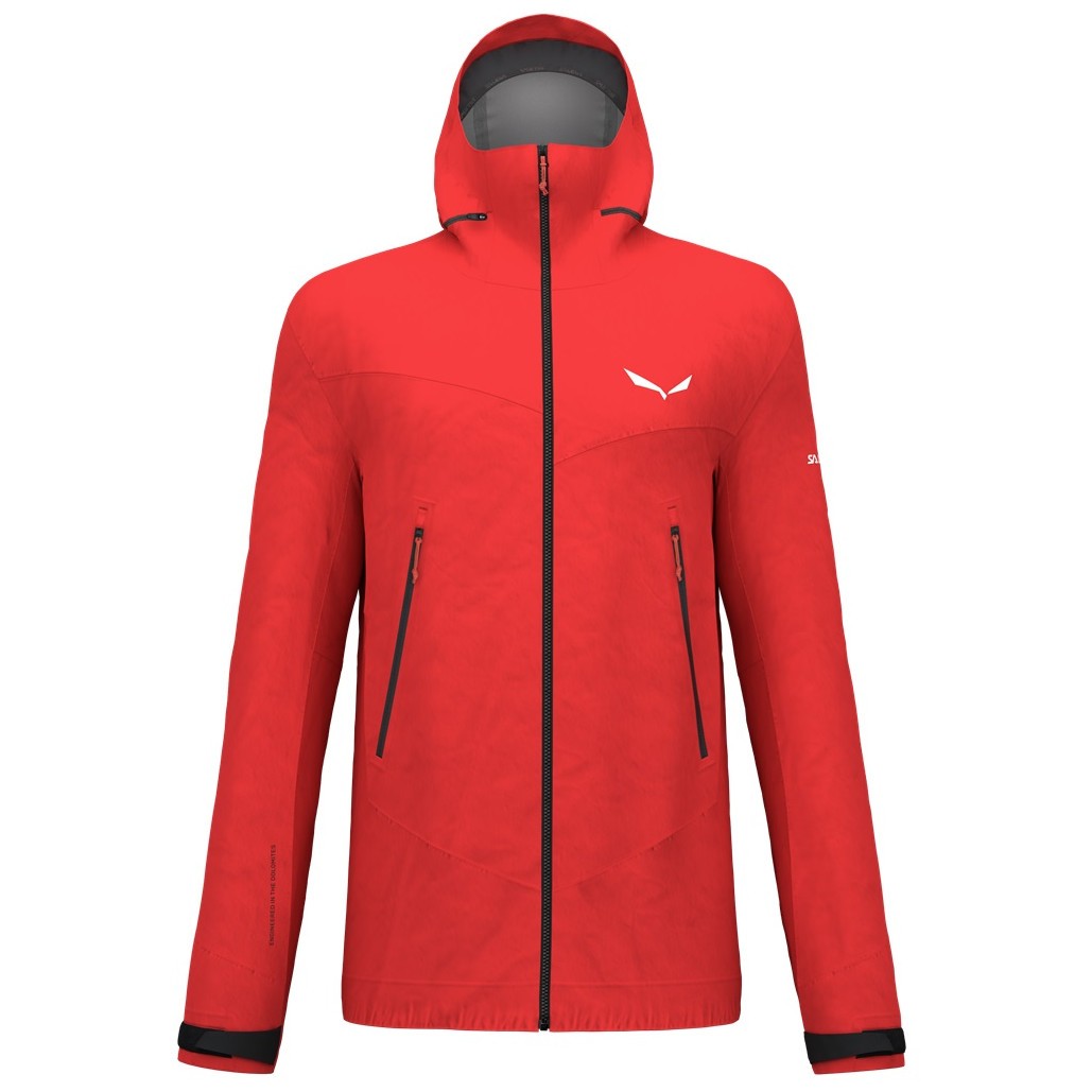 Pánská bunda Salewa Ortles Gtx 3L M Jacket Velikost: M / Barva: červená