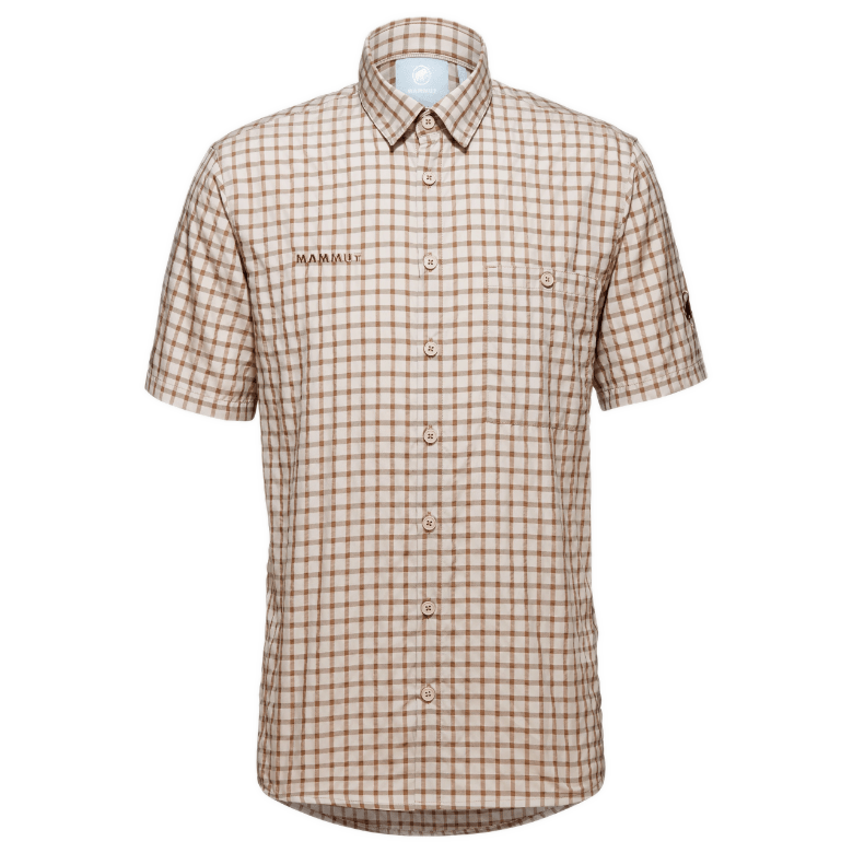 Pánská košile Mammut Lenni Shirt Men 2023 Velikost: M / Barva: hnědá/šedá