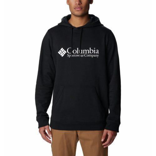 Pánská mikina Columbia CSC Basic Logo Hoodie Velikost: M / Barva: matná černá