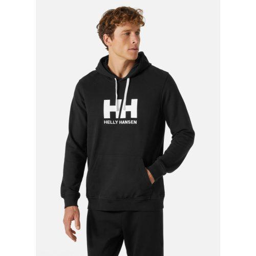 Pánská mikina Helly Hansen Hh Logo Hoodie Velikost: L / Barva: černá