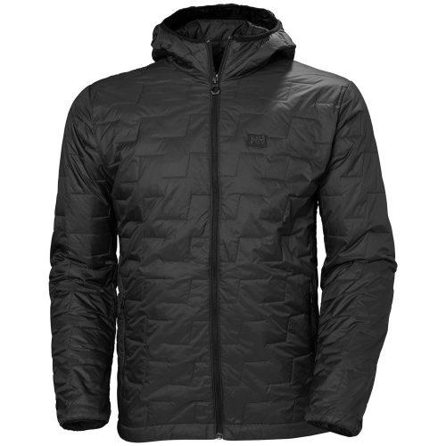 Pánská zimní bunda Helly Hansen Lifaloft Hooded Insulator Jack Velikost: L / Barva: černá