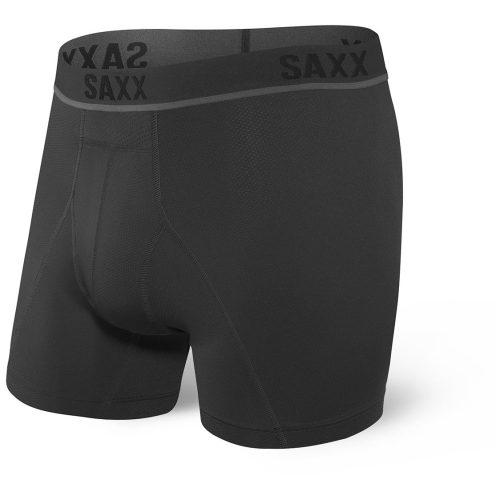 Pánské boxerky Saxx Kinetic HD Boxer Brief Velikost: M / Barva: černá
