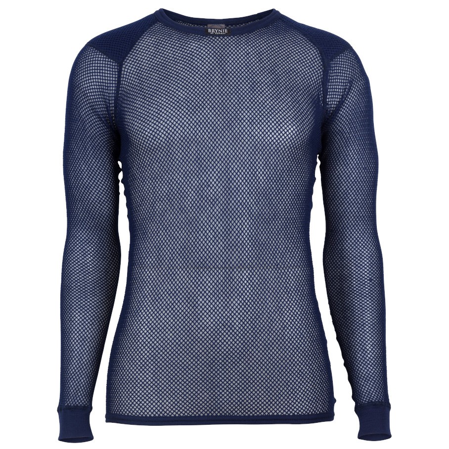 Pánské funkční triko Brynje of Norway Super Thermo Shirt w/inlay Velikost: XL / Barva: tmavě modrá