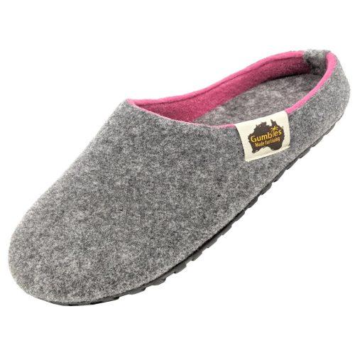 Pantofle Gumbies Outback - Grey & Pink Velikost bot (EU): 37 / Barva: šedá/růžová