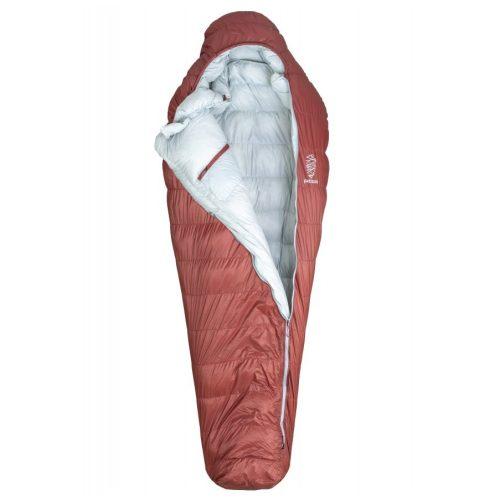 Péřový spacák Patizon DPRO 890 M (171-185 cm) Zip: Levý / Barva: tmavě červená