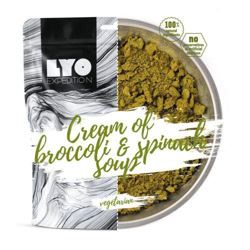 Polévka Lyo food Brokolicová se špenátem