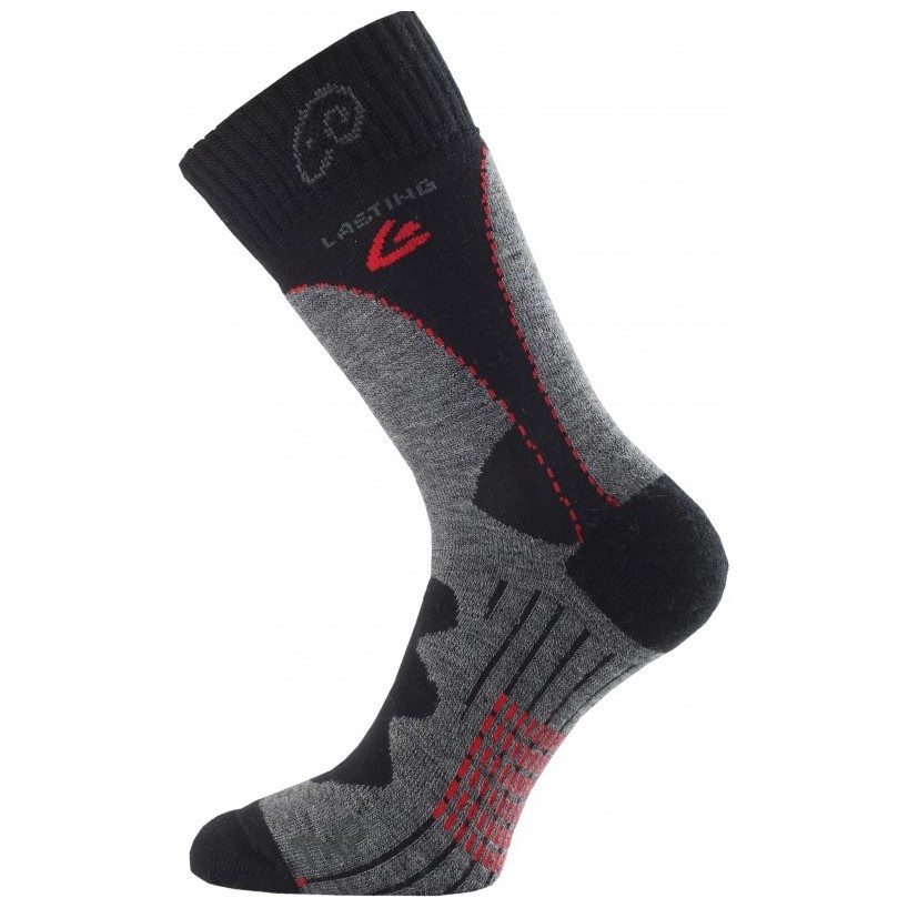 Ponožky Lasting TWA Velikost ponožek: 34-37 (S) / Barva: šedá