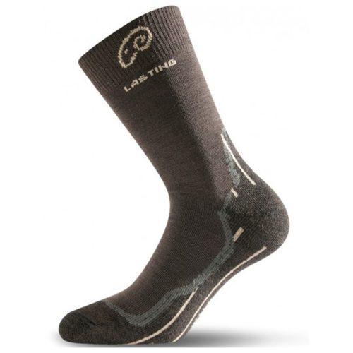 Ponožky Lasting WHI Velikost: 46-49 (XL) / Barva: hnědá