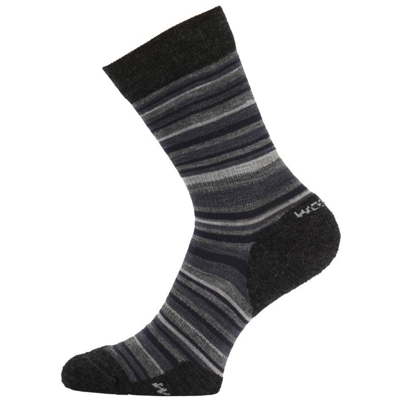 Ponožky Lasting WPL Velikost ponožek: 42-45 / Barva: černá/šedá
