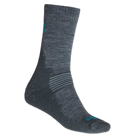 Ponožky Sensor Expedition Merino Wool Velikost ponožek: 39-42 (6-8) / Barva: šedá/modrá