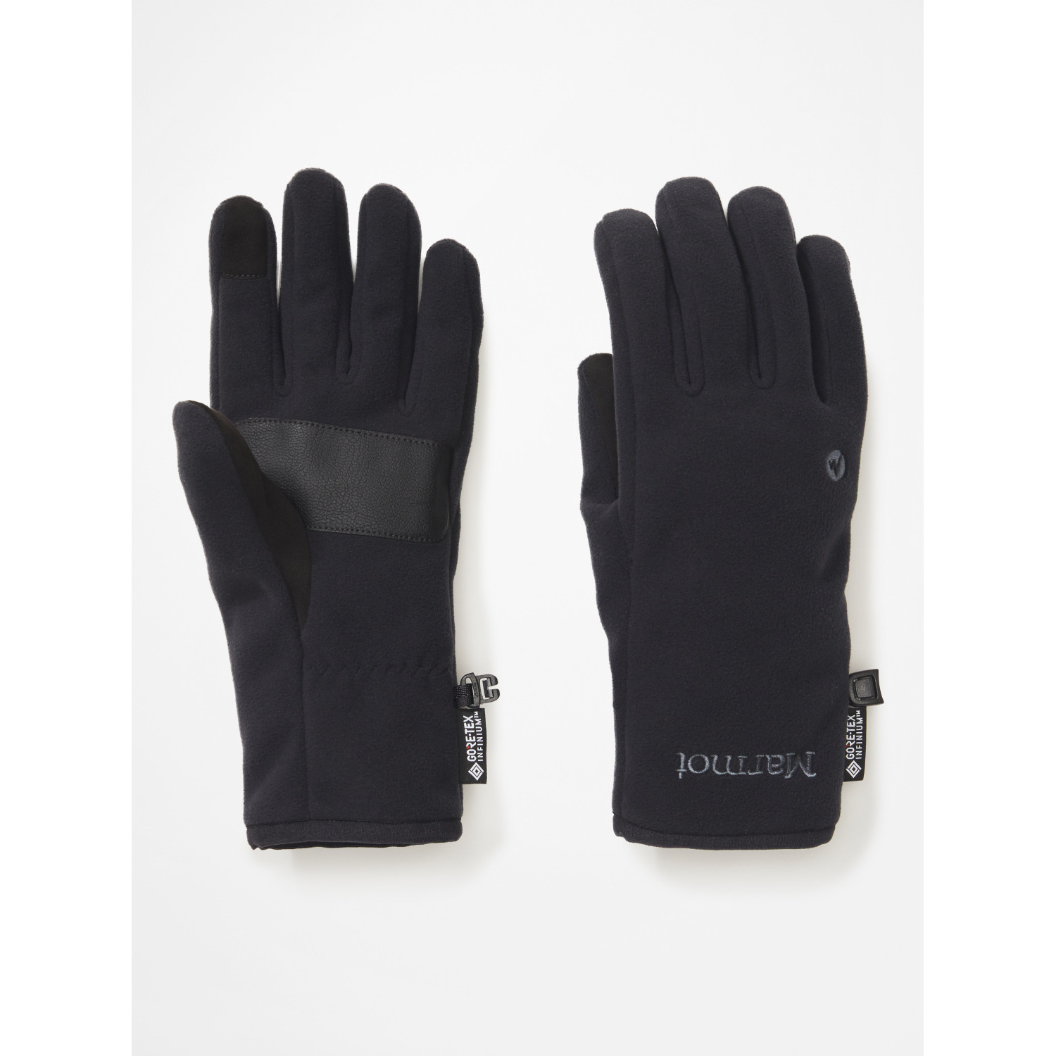 Rukavice Marmot Infinium WINDSTOPPER Fleece Glove Velikost rukavic: XL / Barva: černá