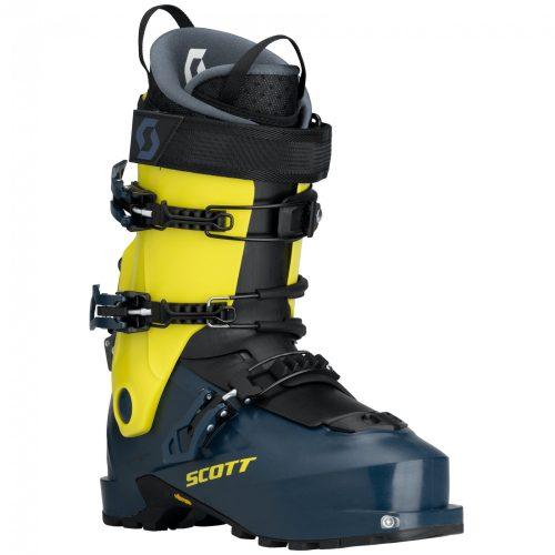 Skialpové boty Scott Cosmos Velikost lyžařské boty: 28 cm / Barva: modrá/žlutá