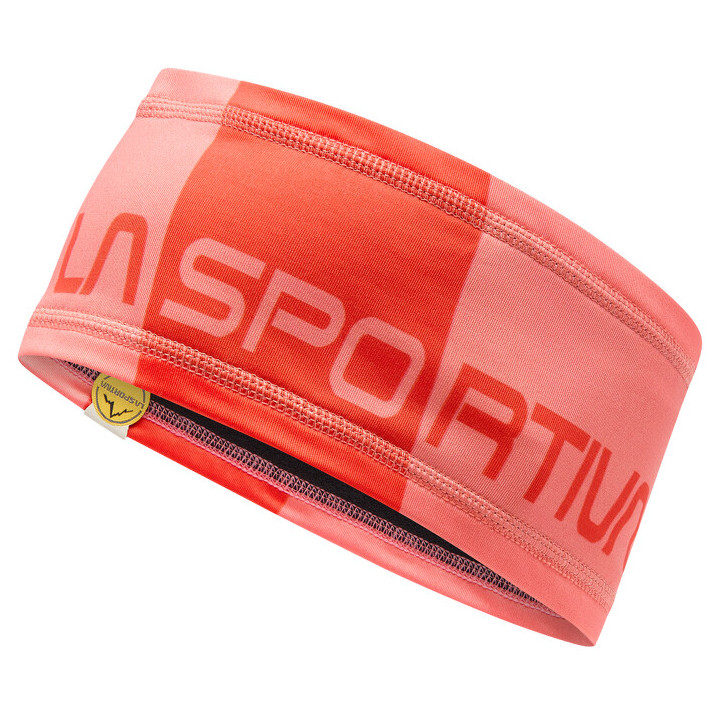Čelenka La Sportiva Diagonal Headband Barva: světle červená/bílá