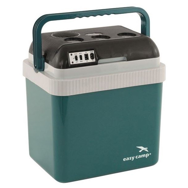 Chladící box Easy Camp Chilly 12V/230V Coolbox 24L Barva: černá/zelená