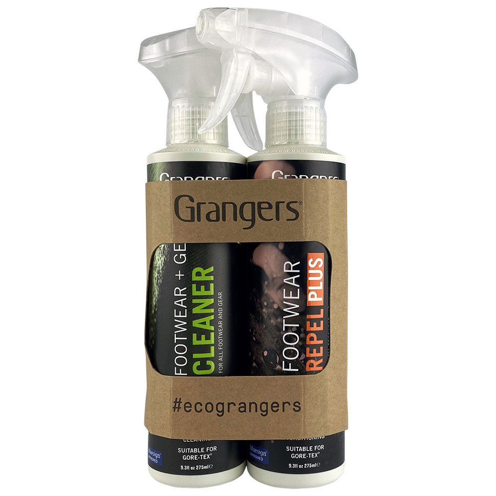 Čisticí prostředek na boty Granger's Footwear + Gear Cleaner + Footwear Repel Plus Barva: černá/bílá