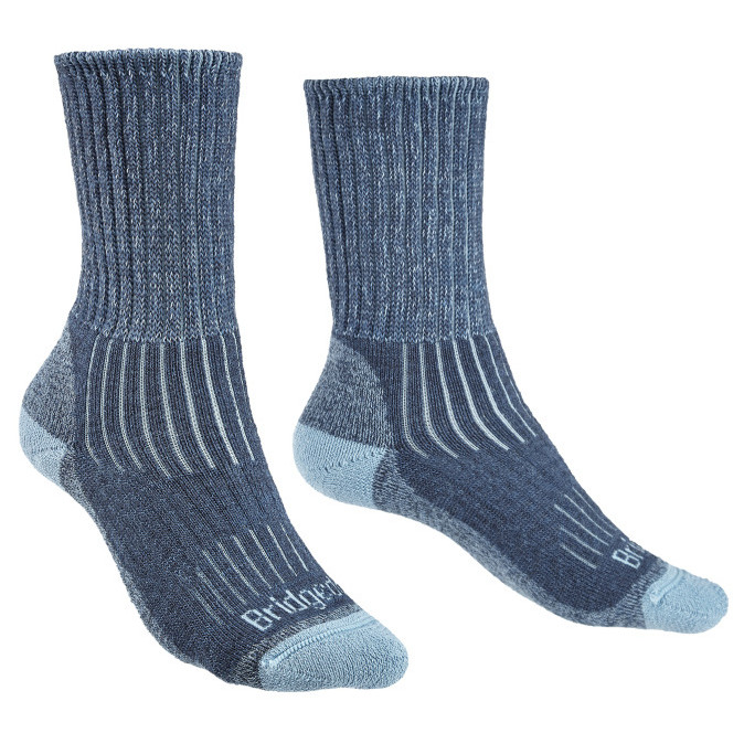 Dámské ponožky Bridgedale Hike MW MC Boot Women's Velikost ponožek: 35-37 / Barva: modrá