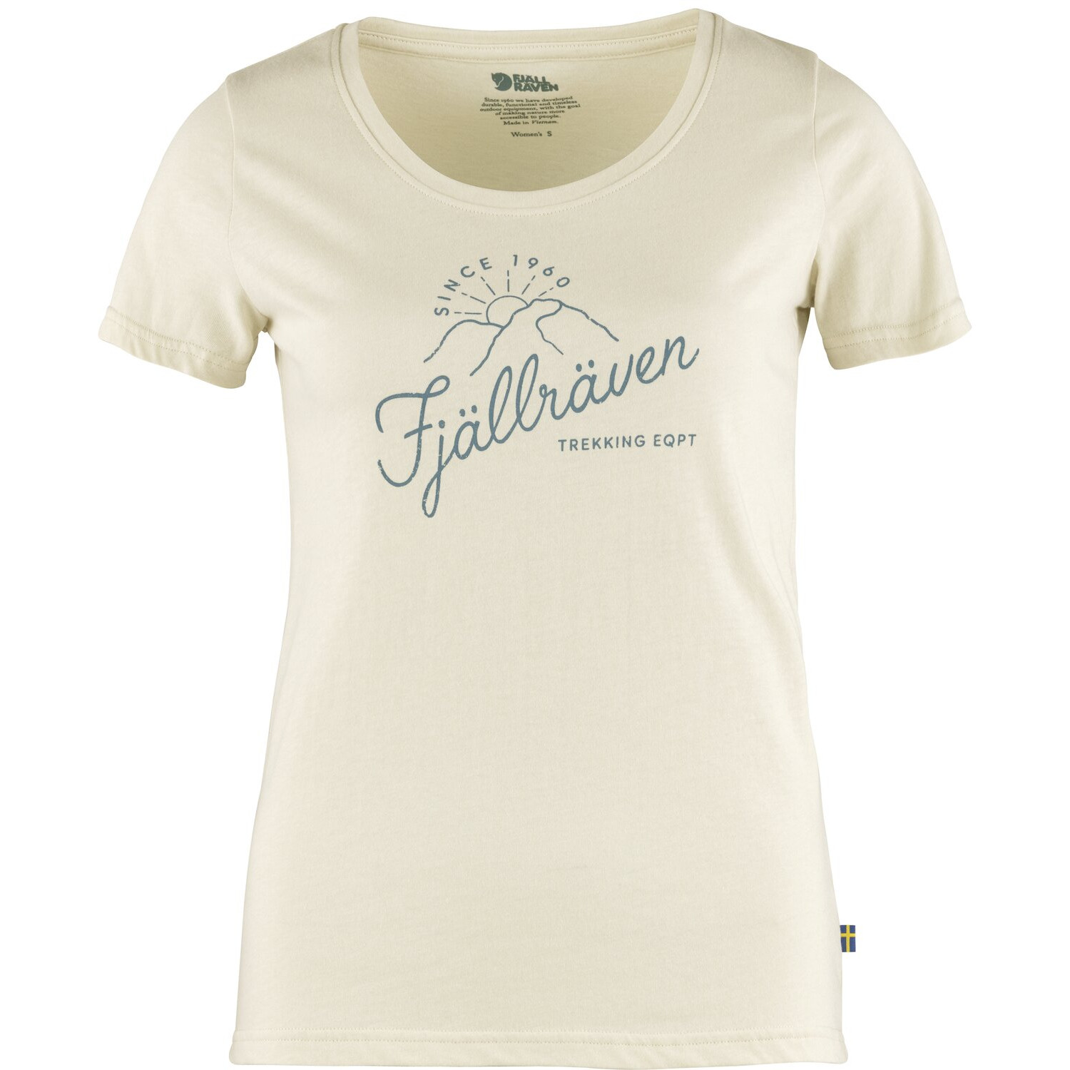Dámské triko Fjällräven Sunrise T-shirt W Velikost: XS / Barva: bílá