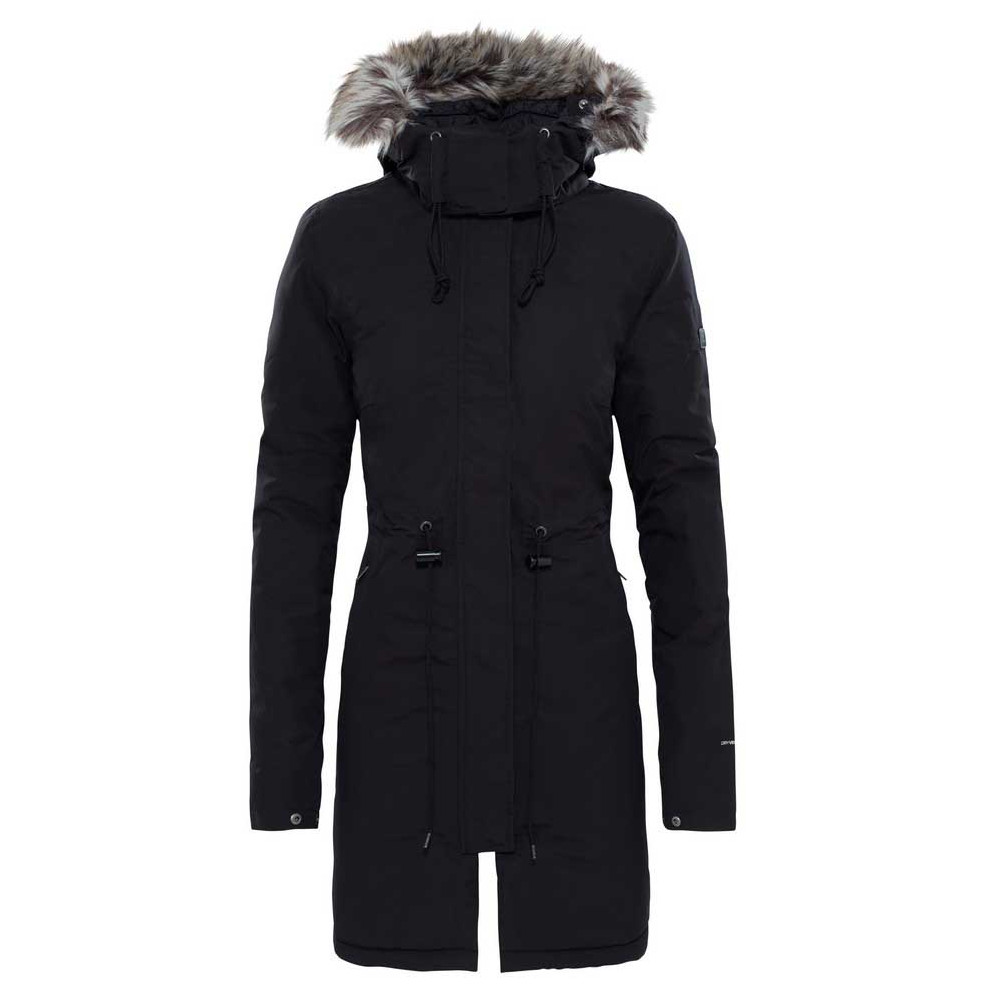 Dámský zimní kabát The North Face W Recycled Zaneck Parka Velikost: S / Barva: černá