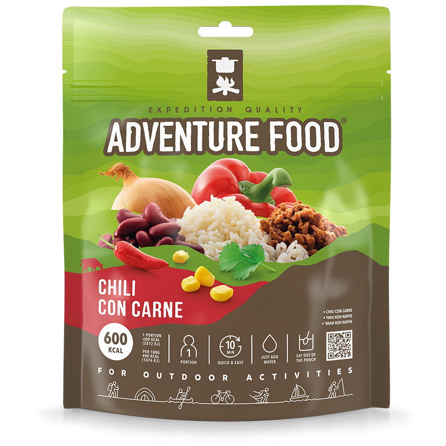 Dehydrované jídlo Adventure Food Chili Con Carne 136g Barva: světle zelená