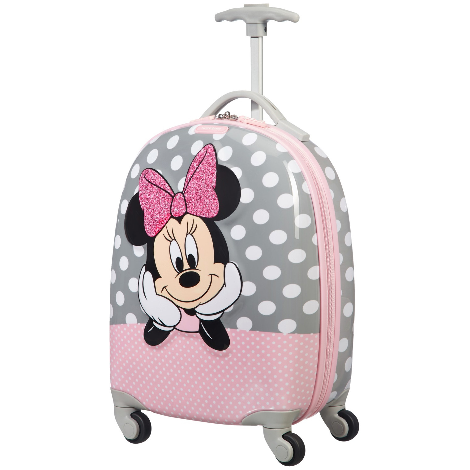 Dětský kufr Samsonite Disney Ultimate 2.0 Spin.45/16 Disney Minnie Glitter Barva: růžová