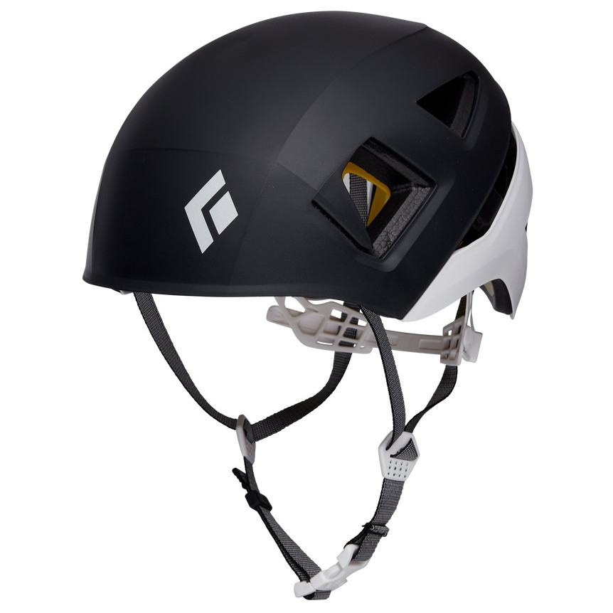 Lezecká helma Black Diamond Captain MIPS Velikost helmy: 53-59 cm / Barva: černá/bílá