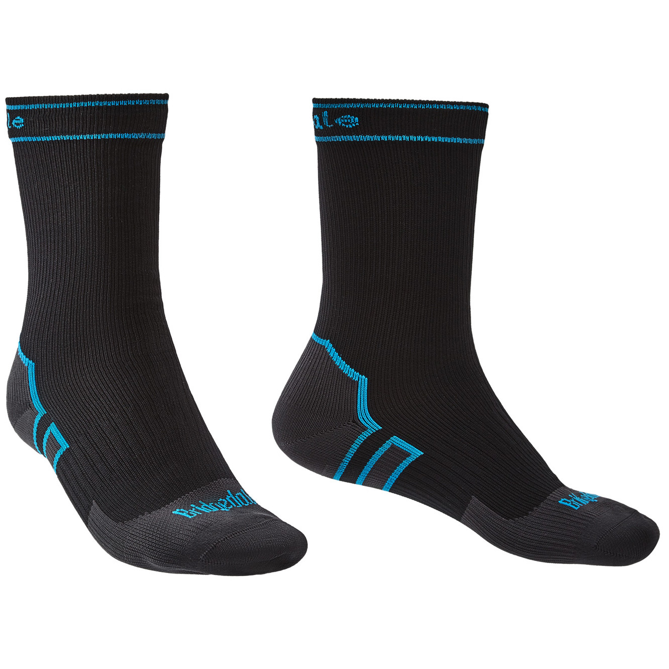 Nepromokavé ponožky Bridgedale Storm Sock MW Boot Velikost ponožek: 44-47 / Barva: černá