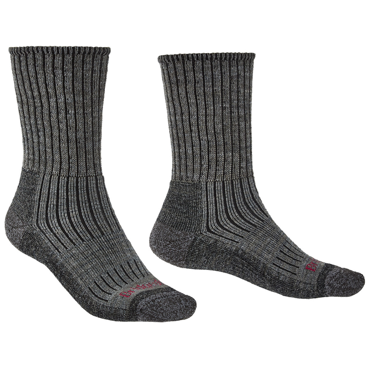 Pánské ponožky Bridgedale Hike MW MC Boot Velikost ponožek: 40-43 / Barva: šedá