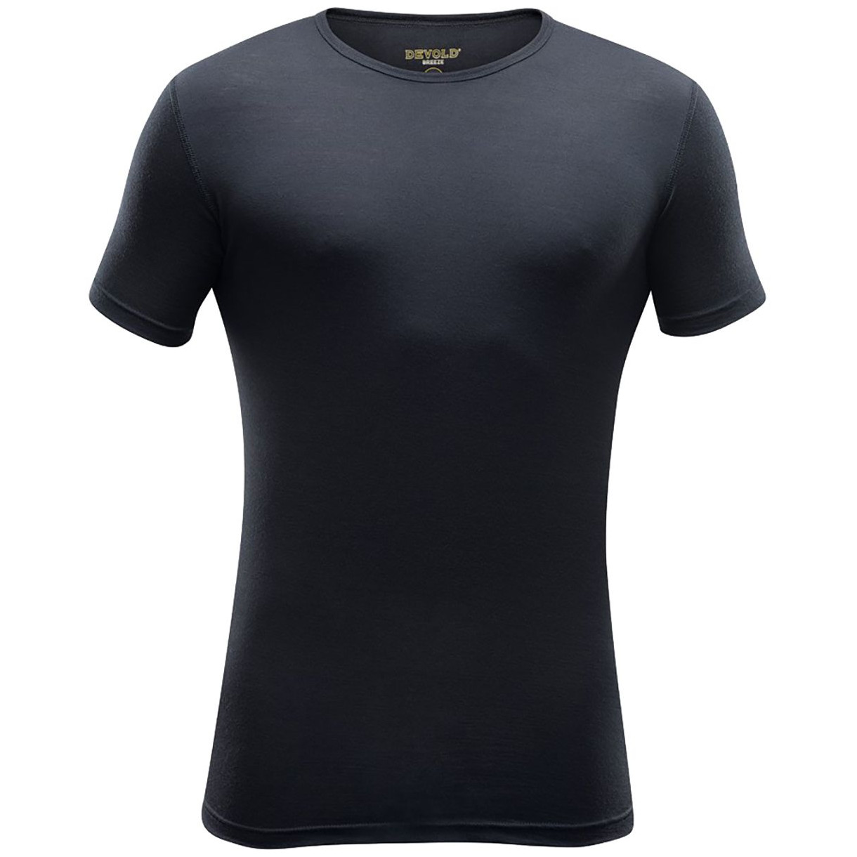 Pánské triko Devold Breeze Man T-Shirt short sleeve Velikost: M / Barva: černá