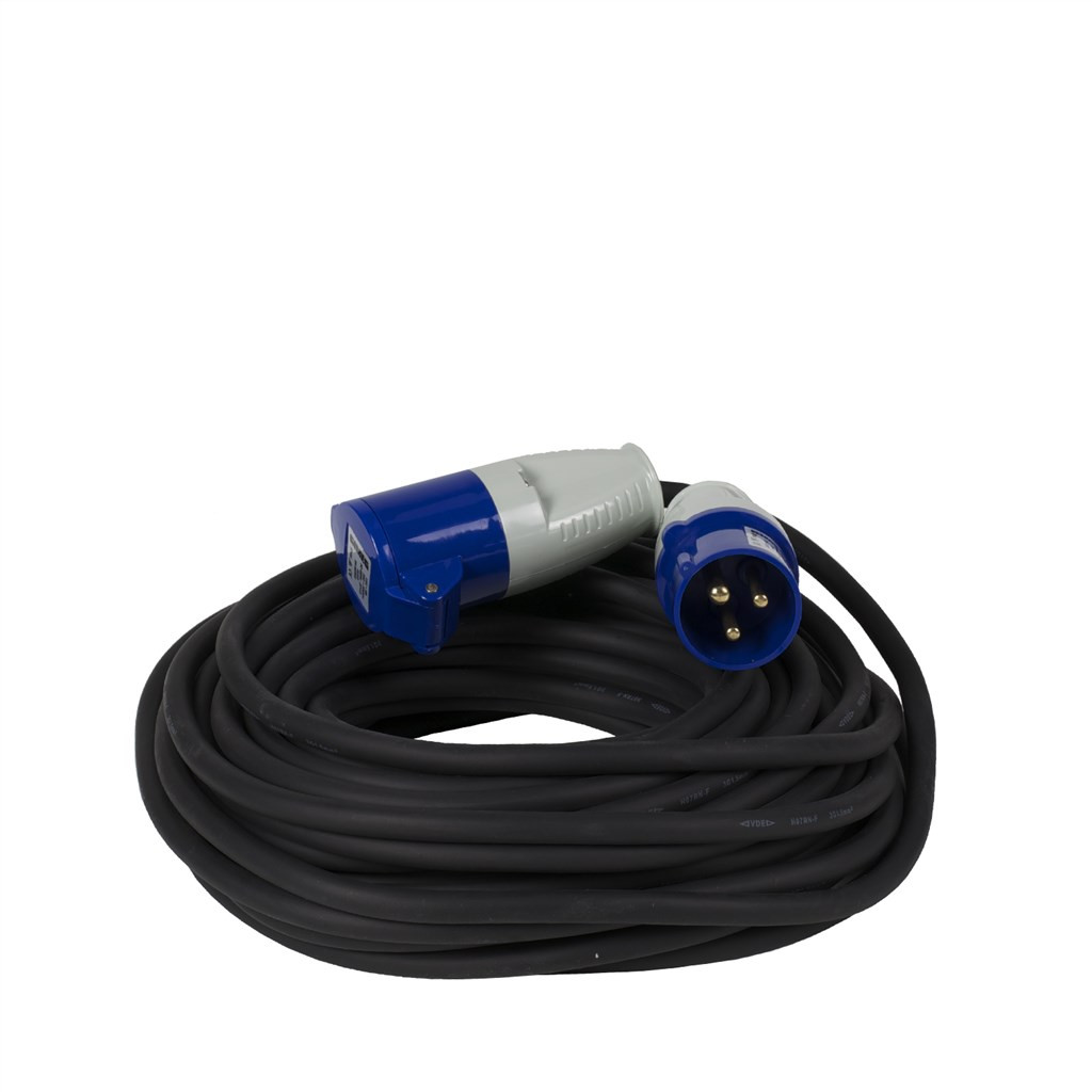Prodlužovací kabel Gimeg elektra Karavan prodlužovačka 10m Barva: černá/modrá