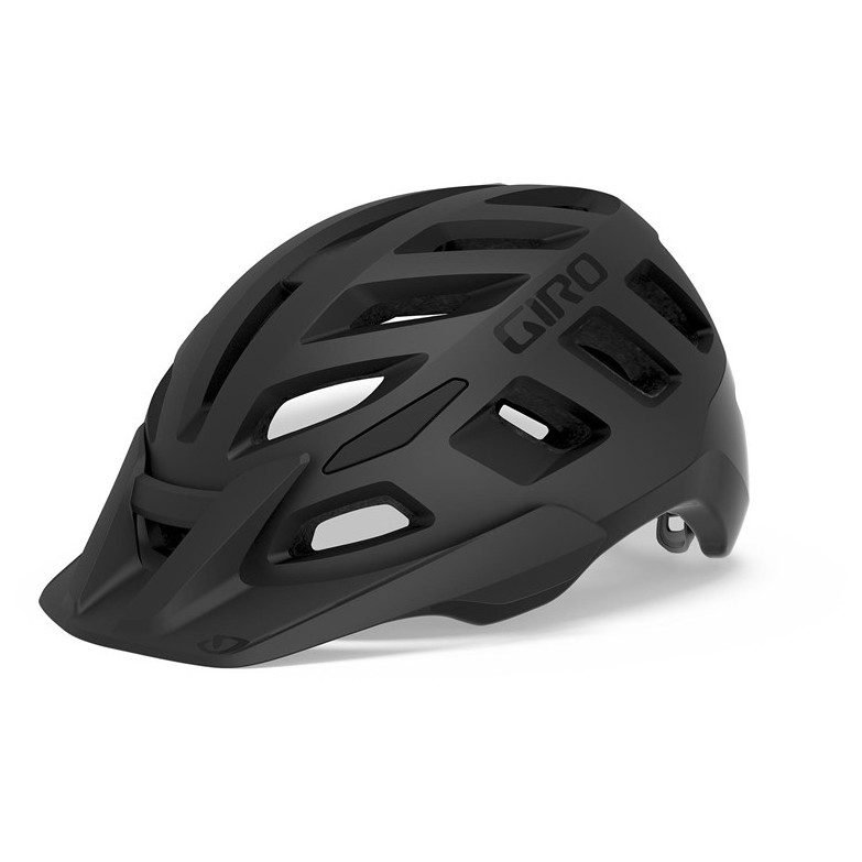 Cyklistická helma Giro Radix Mat Black Velikost helmy: 55-59 cm / Barva: černá