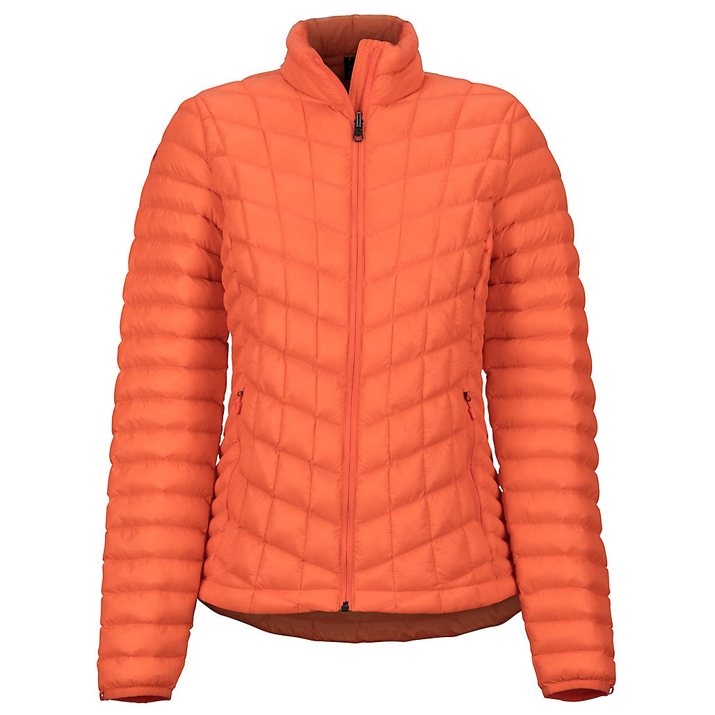 Dámská bunda Marmot Wm's Marmot Featherless Jkt Velikost: S / Barva: oranžová