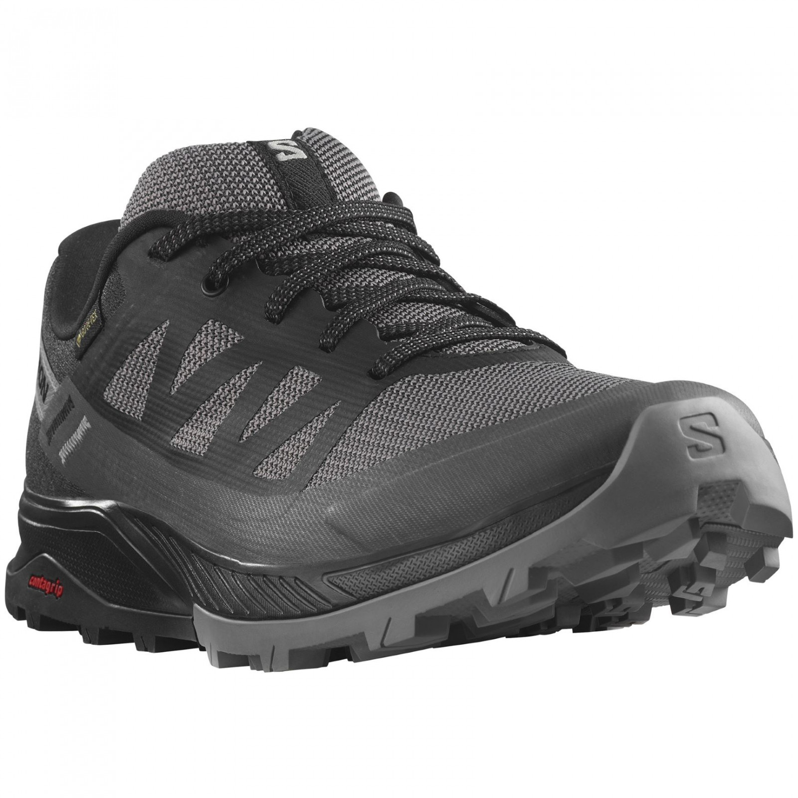 Dámské běžecké boty Salomon Outrise Gore-Tex Velikost bot (EU): 38 / Barva: černá
