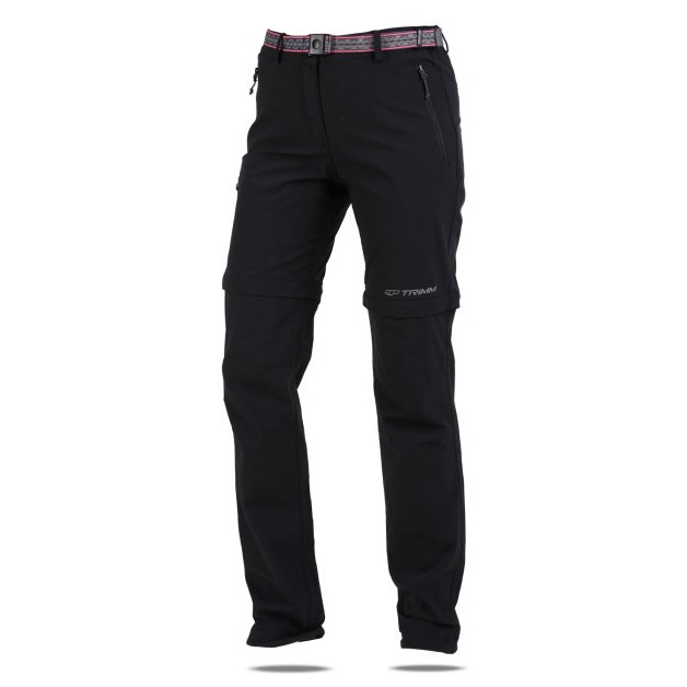 Dámské kalhoty Trimm Timera 2v1 Velikost: M / Barva: černá