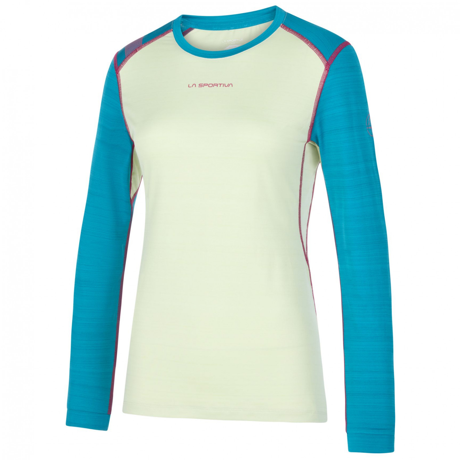 Dámské triko La Sportiva Tour Long Sleeve W Velikost: L / Barva: modrá/zelená